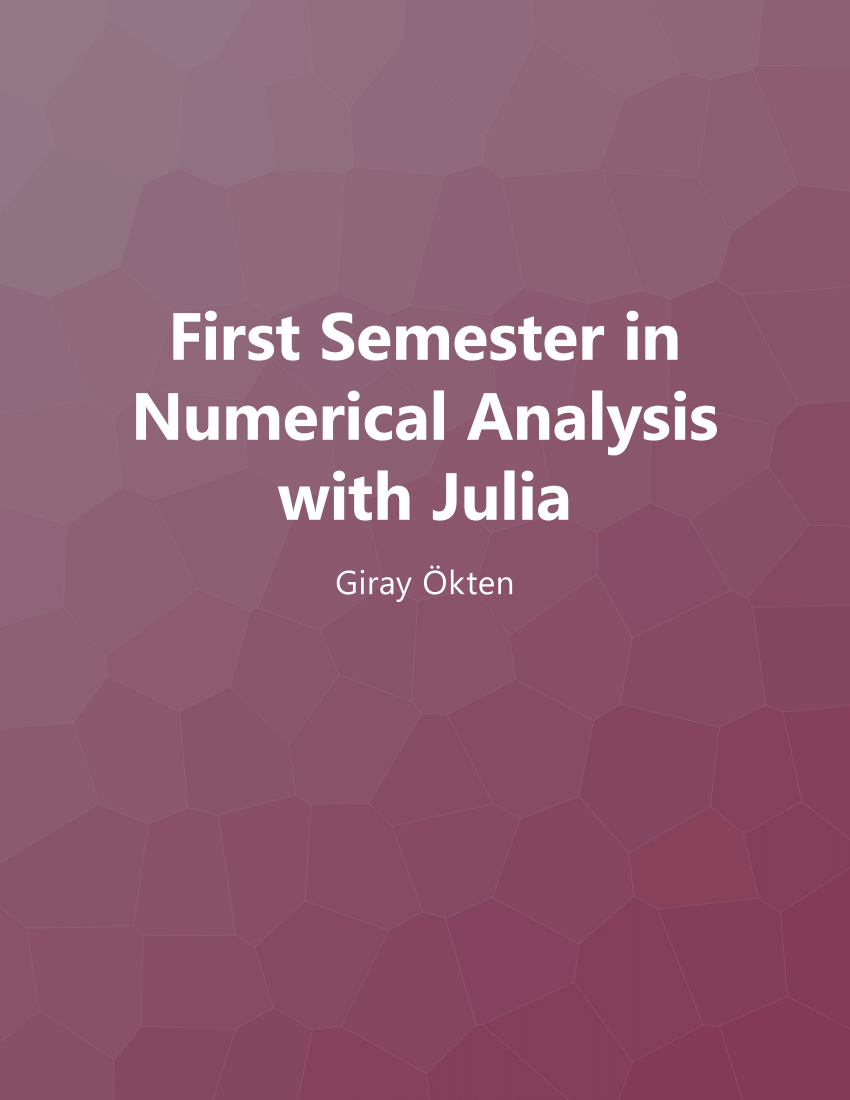 first-semester-in-numerical-analysis-with-julia