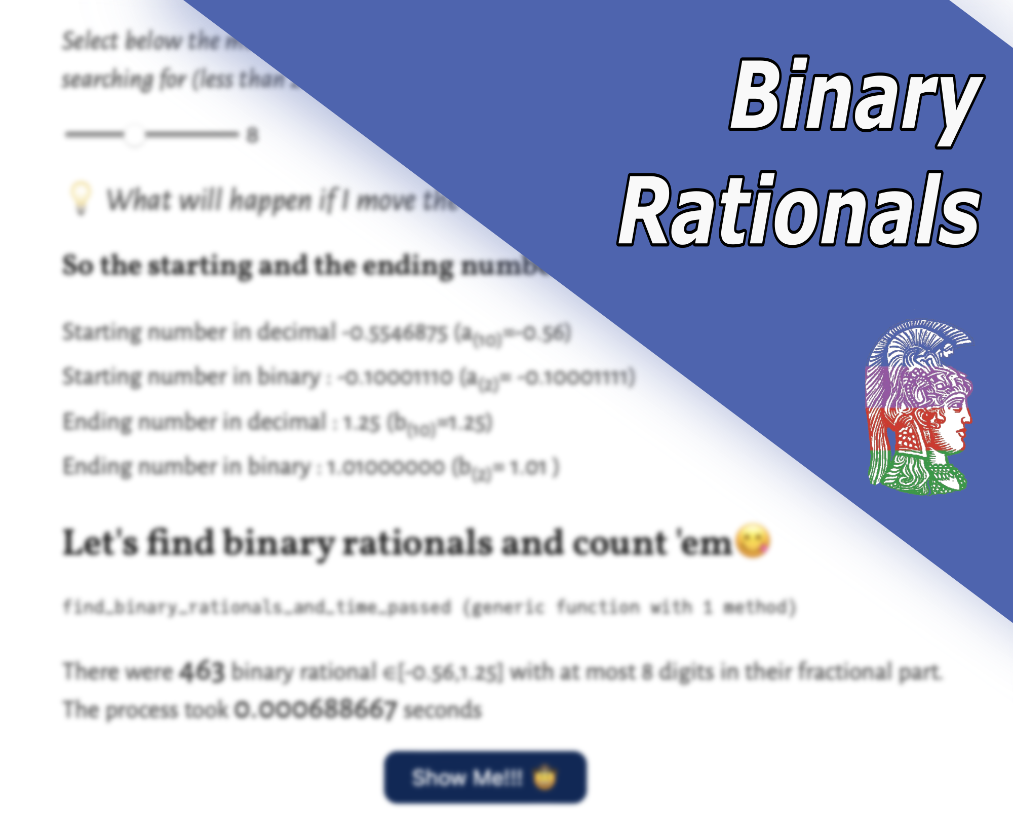 Binary Rationals